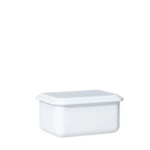 Riess Vorratsbehälter mit Deckel 15x11x7cm Weiss Super-Preis